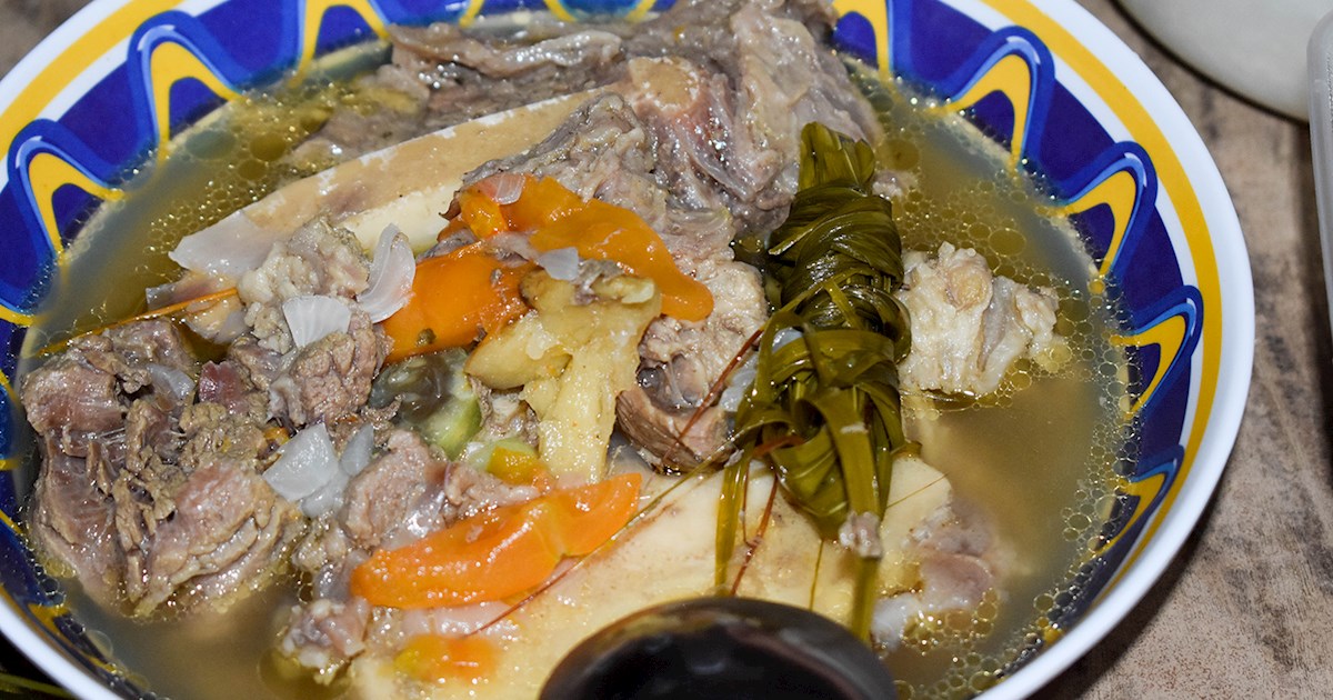 Lauya | Traditional Meat Soup From Philippines, Southeast Asia