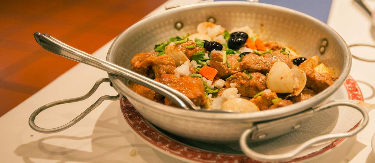 Carne De Porco à Alentejana Traditional Pork Dish From Algarve Portugal