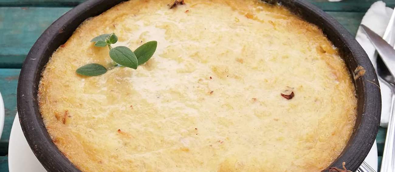 Pastel de Jaiba Traditional Casserole From Santiago, Chile