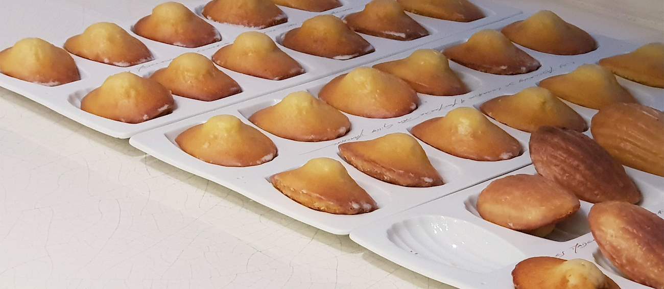 Madeleines Traditional Cookie From Commercy, France