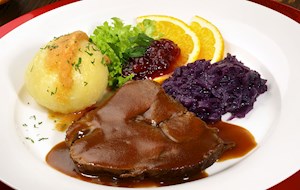 Hirschkalbsbraten