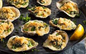 Oysters Rockefeller