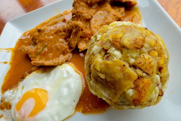 Bolón de verde