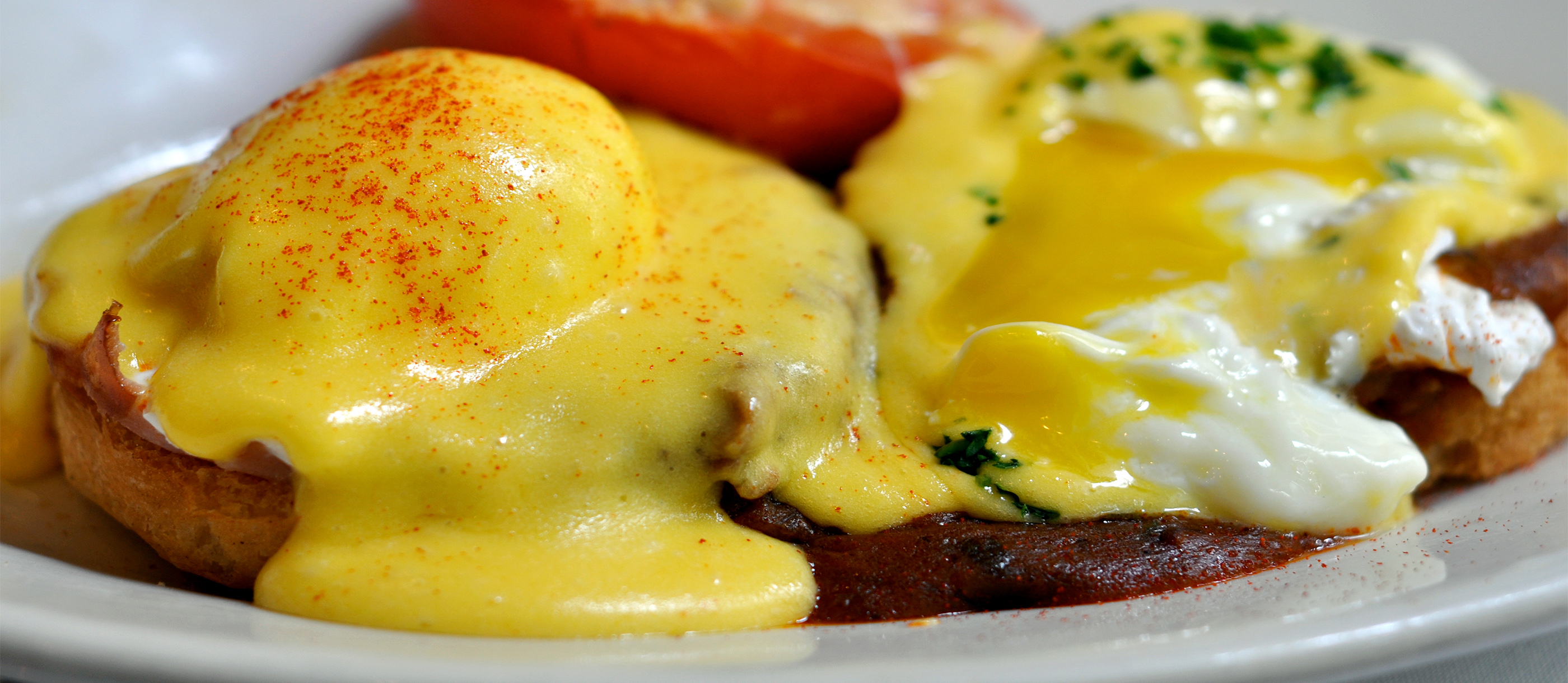 Eggs Hussarde Traditional Egg Dish From New Orleans, United States of America