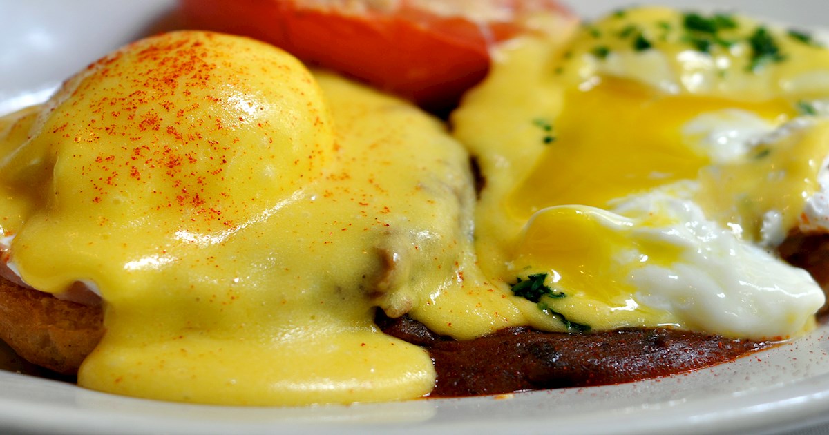 Eggs Hussarde Traditional Egg Dish From New Orleans, United States of