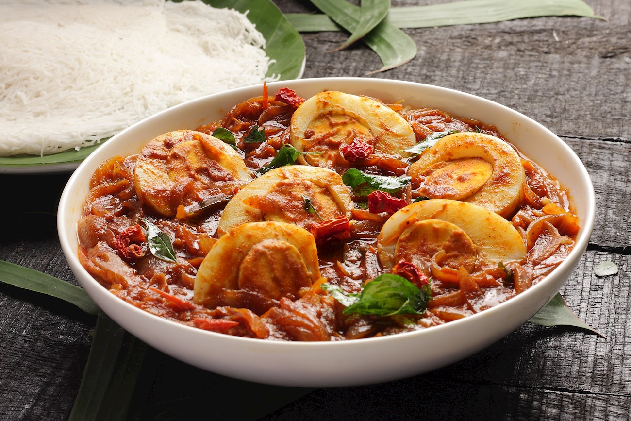 Kerala Egg Roast Traditional Egg Dish From Kerala, India