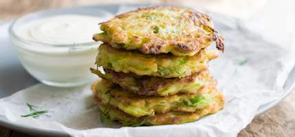 Paillassons de courgettes