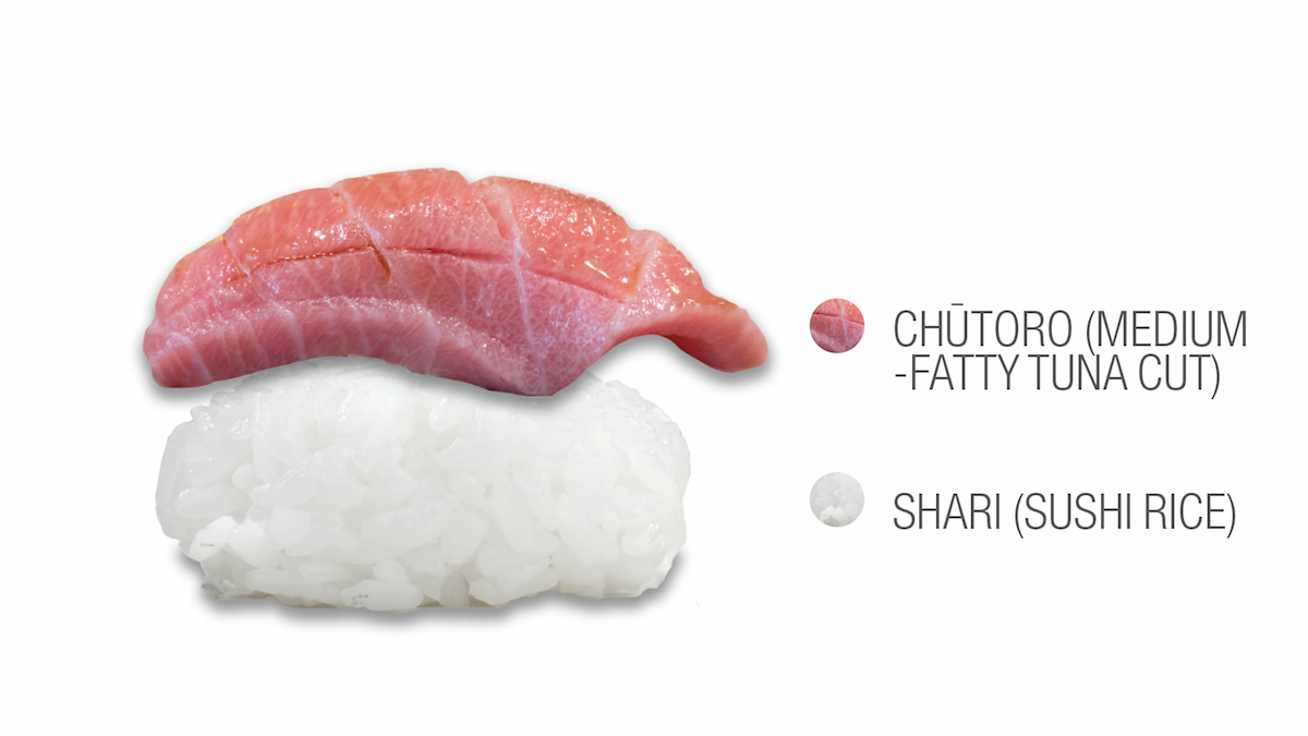 Chutoro Nigiri Sushi | Traditional Rice Dish From Japan