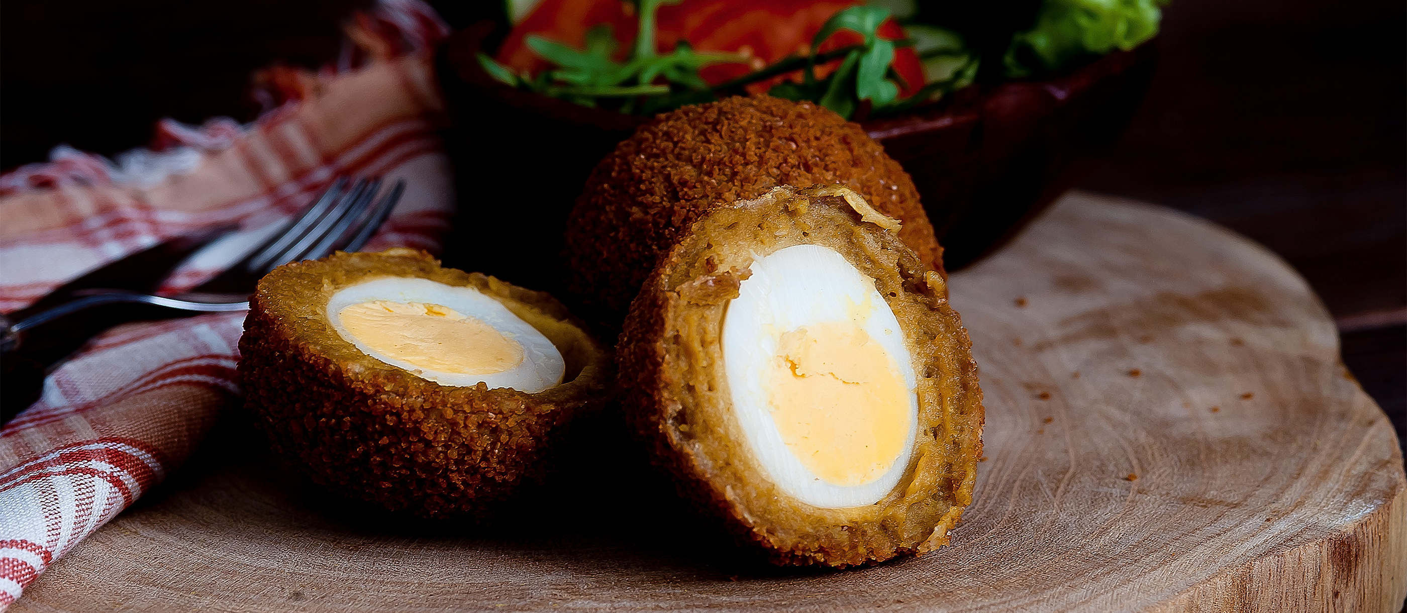 Eierbal Traditional Snack From Groningen, Netherlands