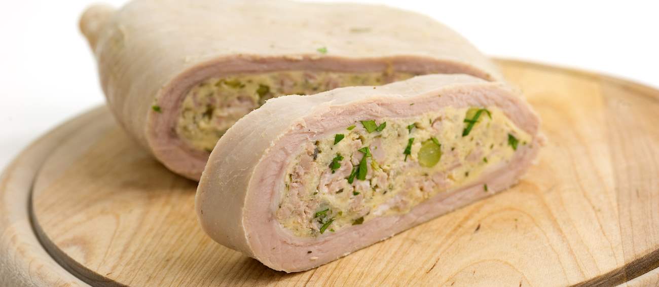 Cima Alla Genovese Traditional Veal Dish From Genoa, Italy