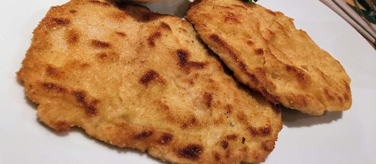 Wiener Schnitzel Traditional Veal Dish From Vienna, Austria