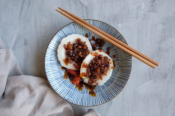 Steamed Rice Cake (Chwee Kueh)