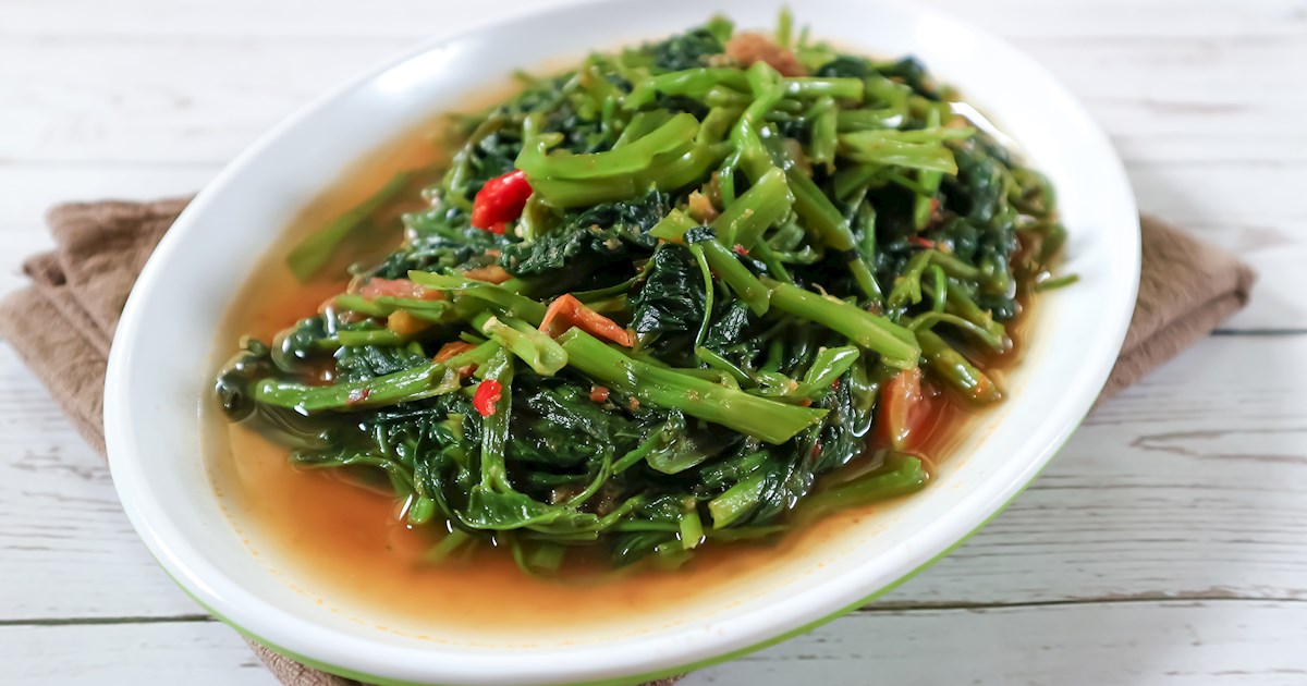 Tumis Kangkung | Traditional Stir-fry From Java, Indonesia