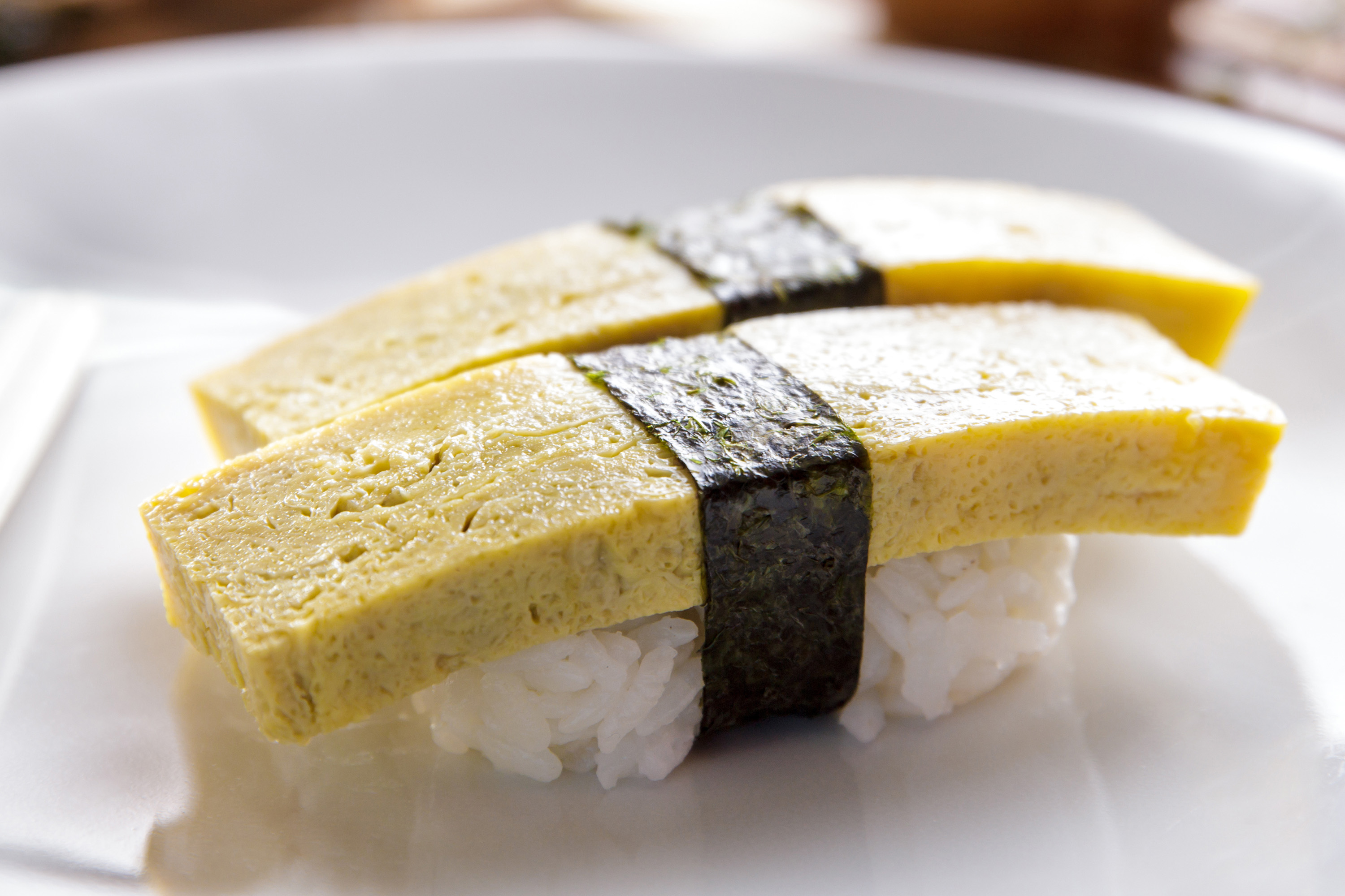 Tamago Nigiri Sushi | Traditional Rice Dish From Japan