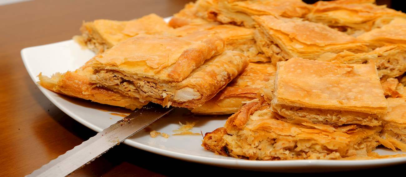 Kreatopita | Traditional Savory Pie From Greece