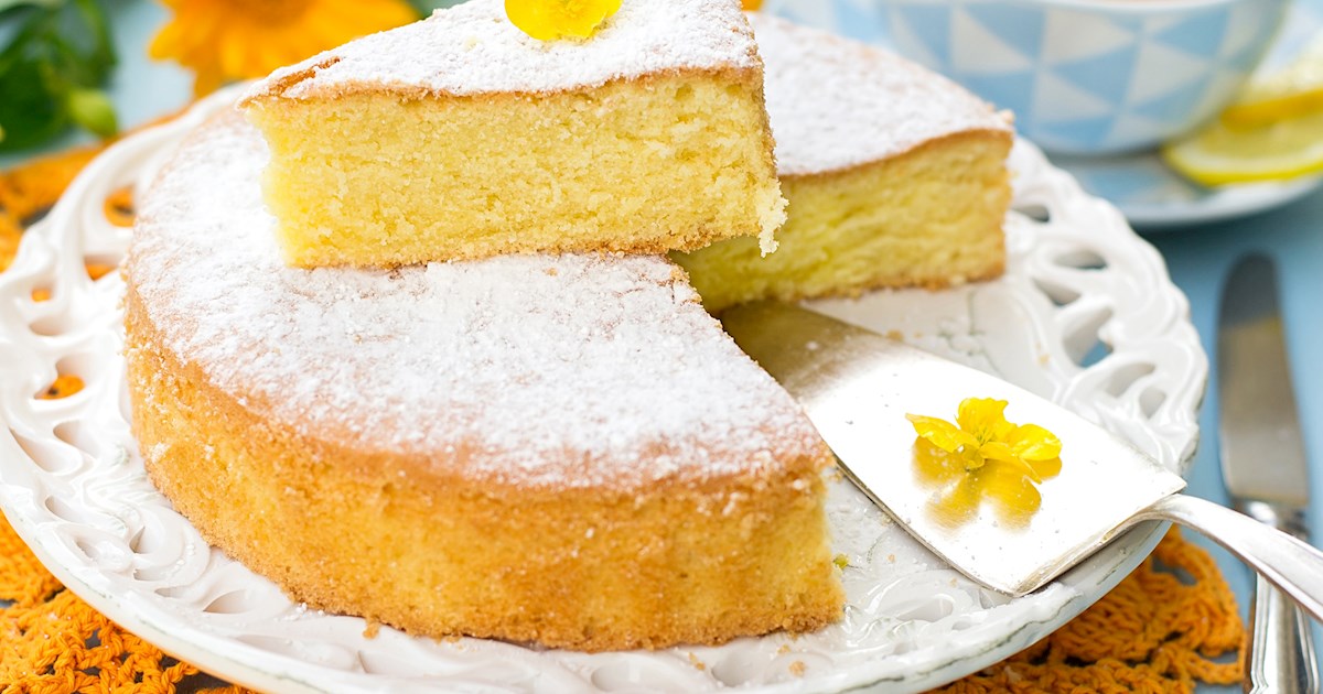 Torta Margherita | Traditional Cake From Italy, Western Europe