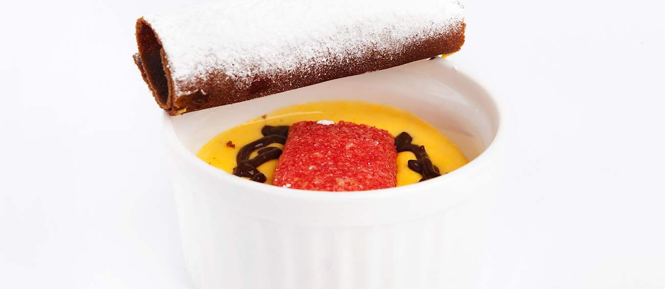 Zuppa Inglese Gelato Traditional Ice Cream From Italy