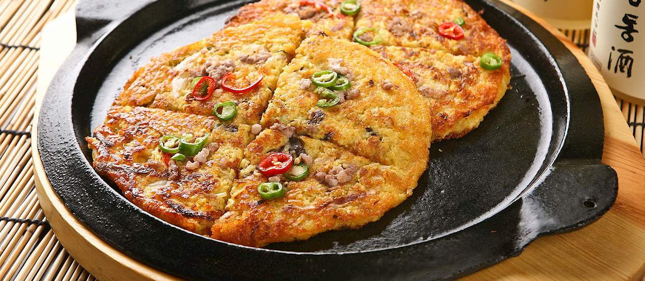 Bindaetteok Traditional Pancake From South Korea
