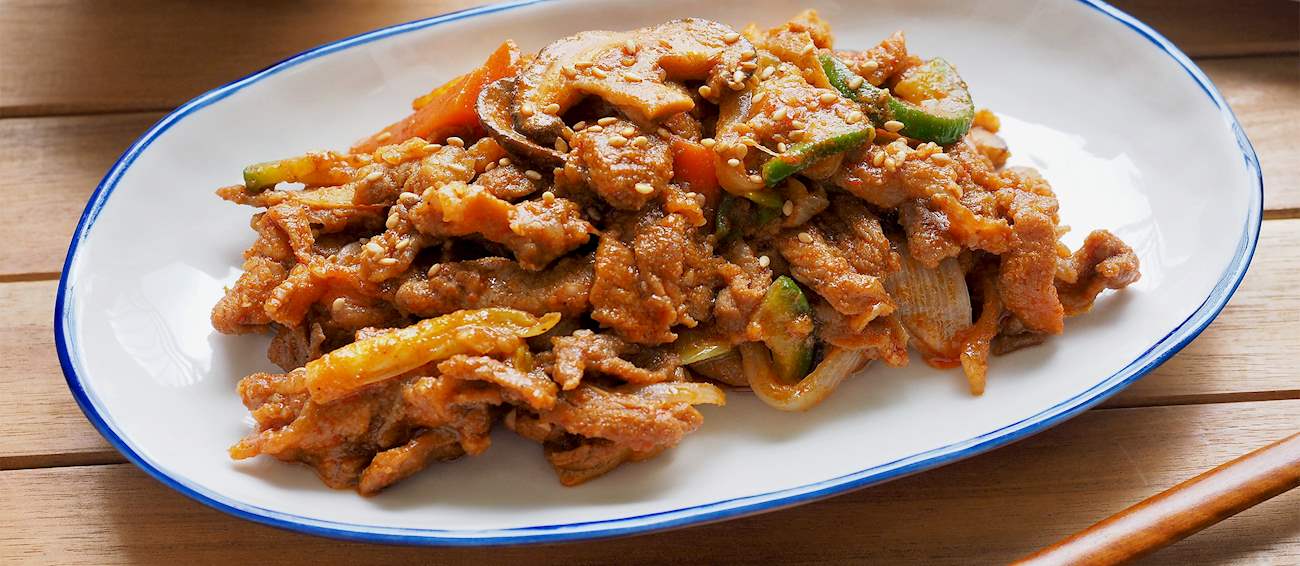 Jeyuk Bokkeum Traditional Pork Dish From South Korea
