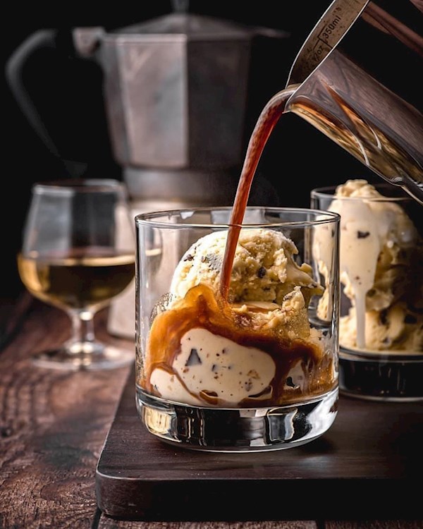 Affogato - an Italian classic - Crema