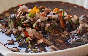 Ceviche de conchas negras