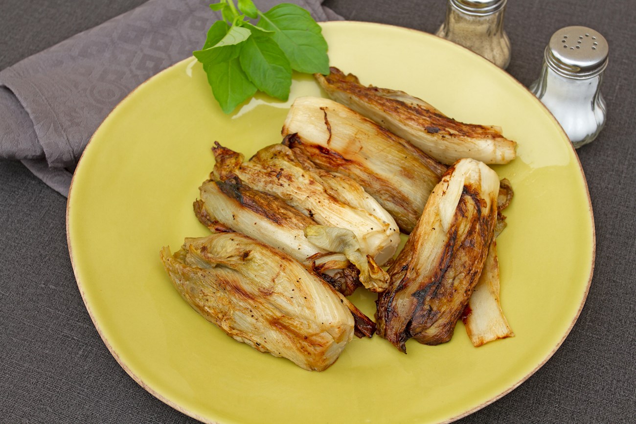 Endives au Beurre Traditional Side Dish From France, Western Europe