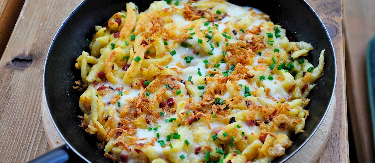 Käsespätzle | Traditional Noodle Dish From Baden-Württemberg, Germany