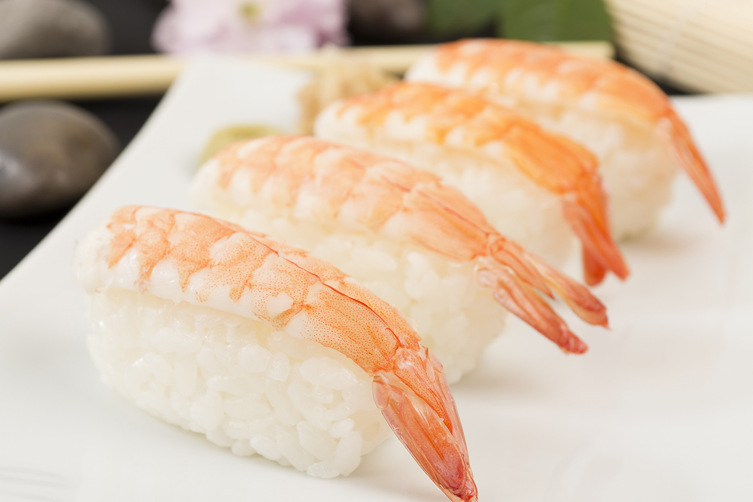 Ebi Nigiri Sushi | Traditional Rice Dish From Japan