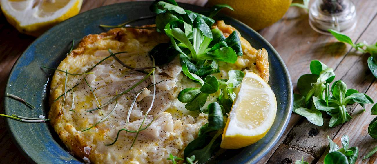 Omelette Arnold Traditional Egg Dish From London, United Kingdom