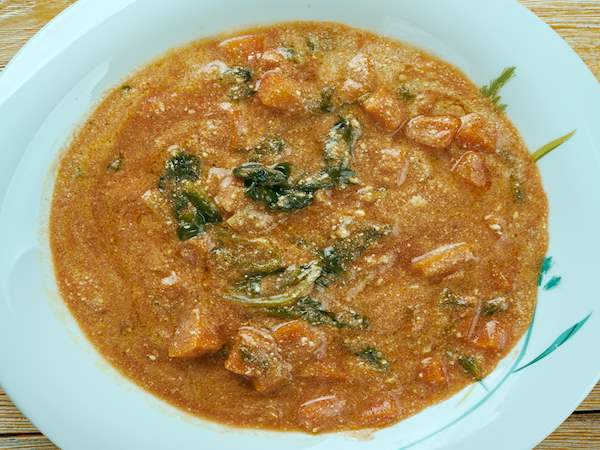 Coconut fish curry