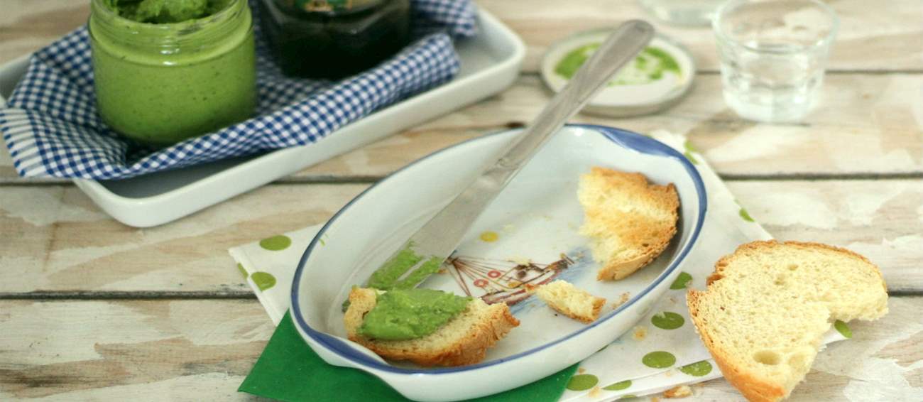 Maidanosalata Traditional Spread From Syros, Greece