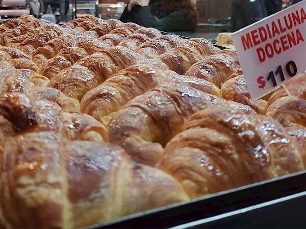 Medialunas Traditional Sweet Pastry From Argentina