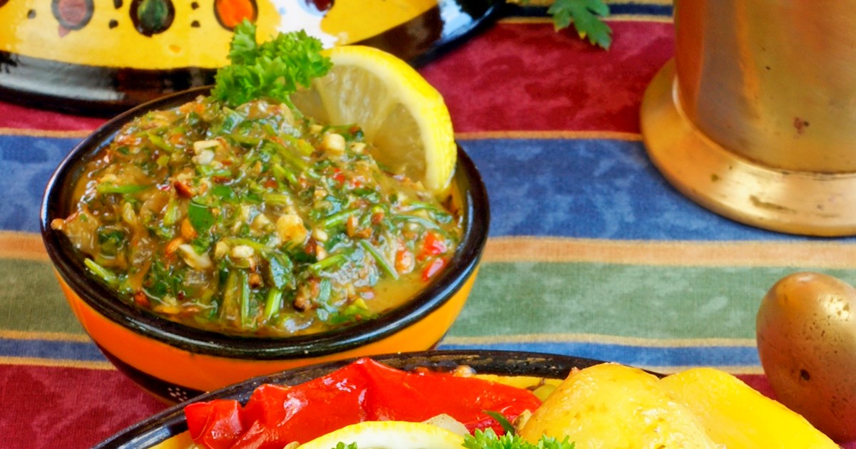 Chermoula | Traditional Dip From Morocco, Maghreb