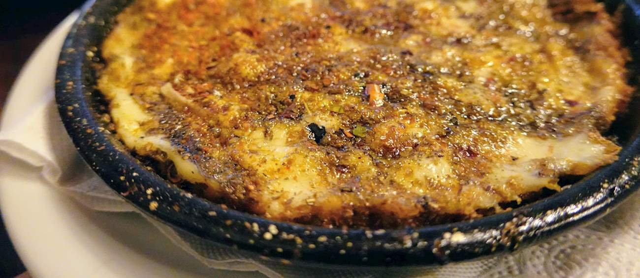 Provoleta Traditional Cheese Dish From Argentina