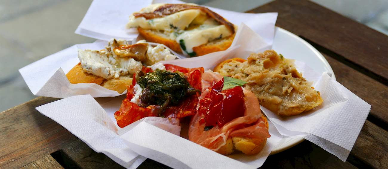 Cicchetti | Traditional Assorted Small Dishes or Ritual From Venice, Italy