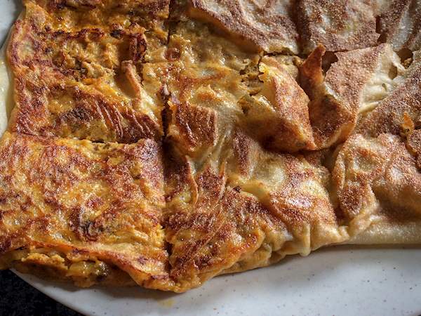 Roti Sardin Traditional Flatbread From Malaysia Southeast Asia