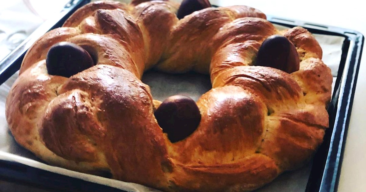 Vrtanek | Traditional Bread From Prekmurje, Slovenia