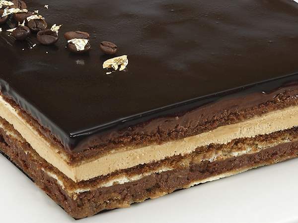 Gateau Opera Traditional Cake From Paris France