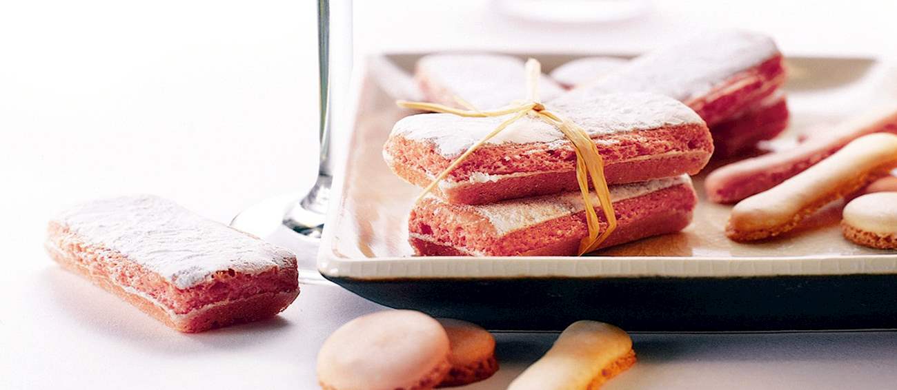 Biscuit Rose de Reims Traditional Cookie From Reims, France