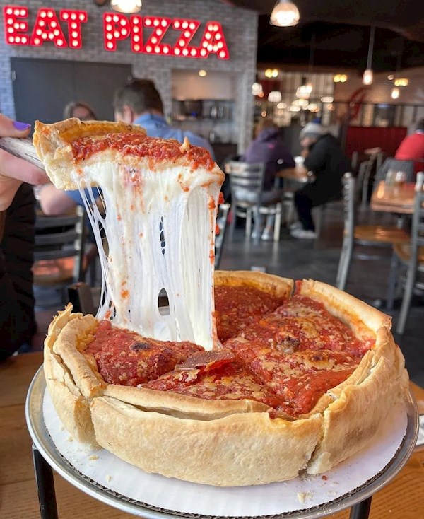 Deep Dish Pizza (Authentic Chicago Style!)