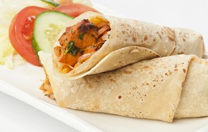 Chicken kathi roll
