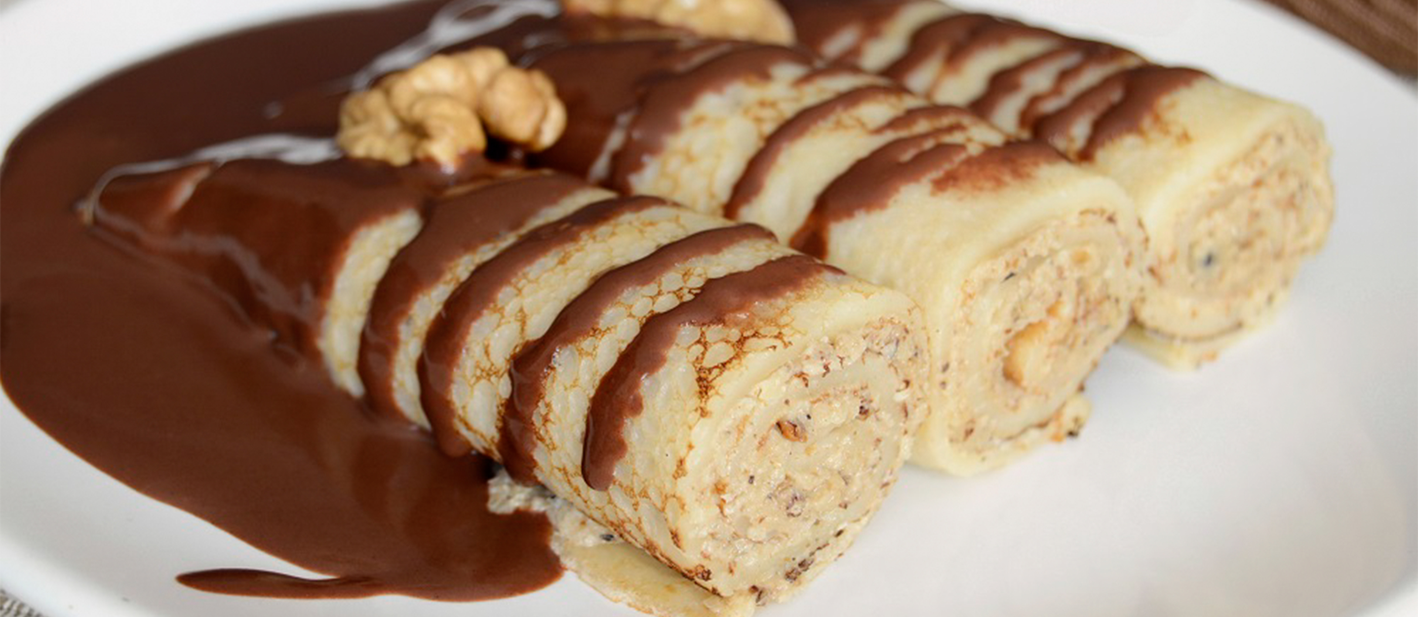 Gundel Palacsinta Traditional Pancake From Budapest, Hungary