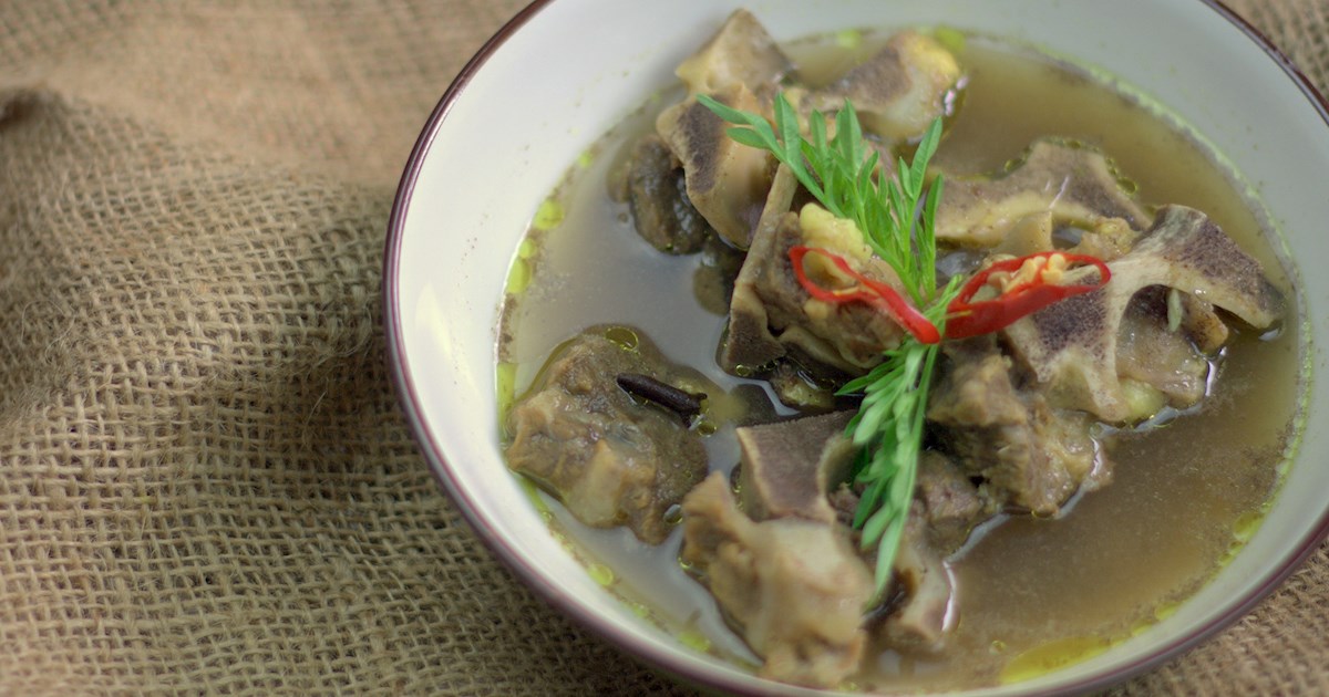 Soup Tulang | Traditional Offal Soup From Singapore, Southeast Asia ...