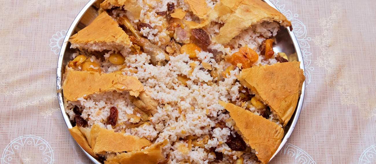 Shah Pilaf Traditional Rice Dish From Azerbaijan, Eastern Europe