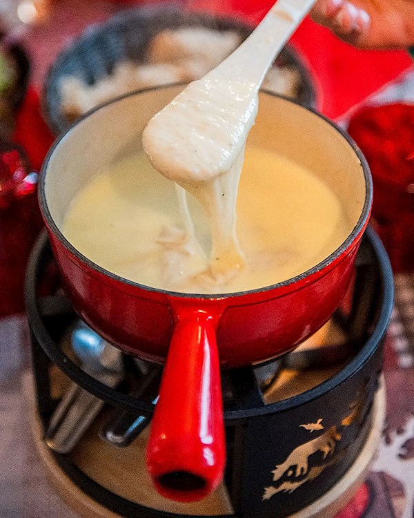 Fondue Savoyarde  Traditional Dipping Sauce From Savoie, France