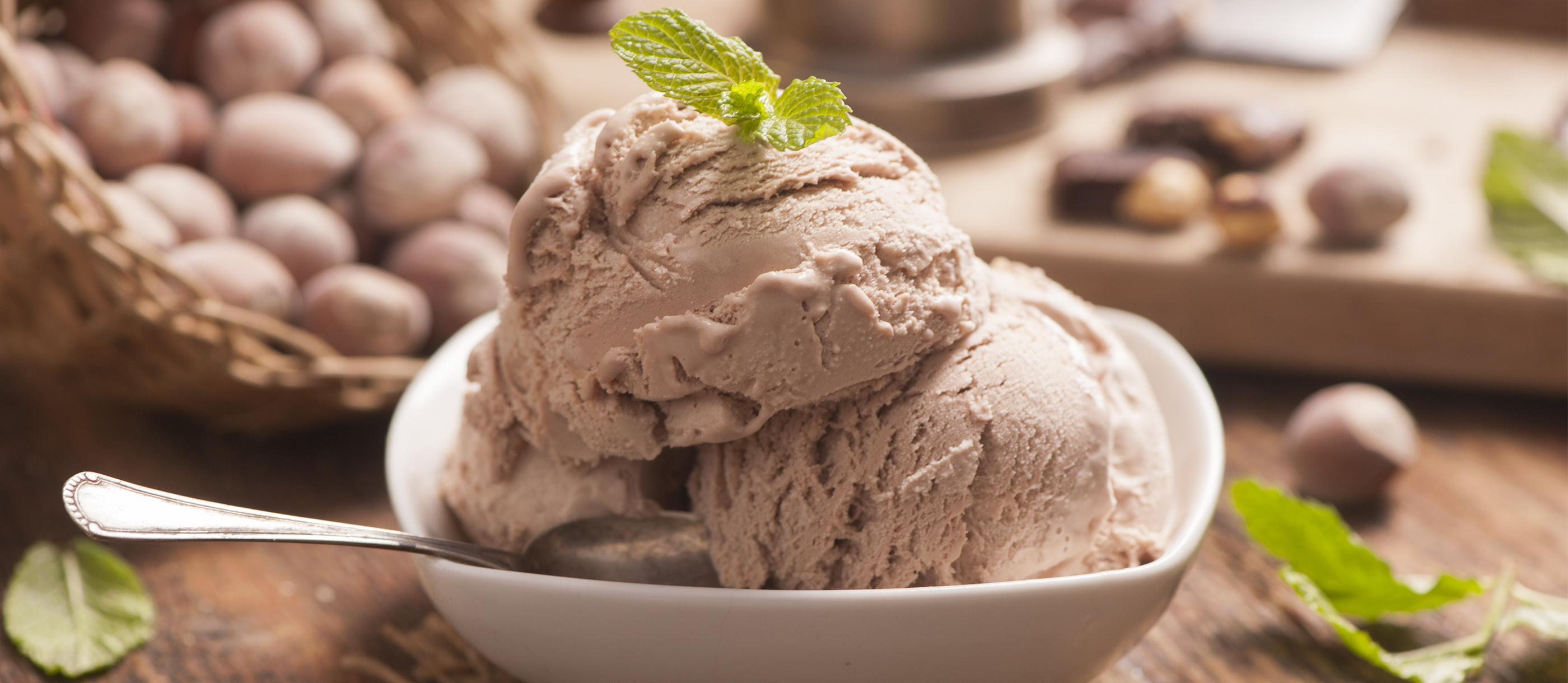 Gelato Alla Nocciola | Traditional Ice Cream From Italy, Western Europe