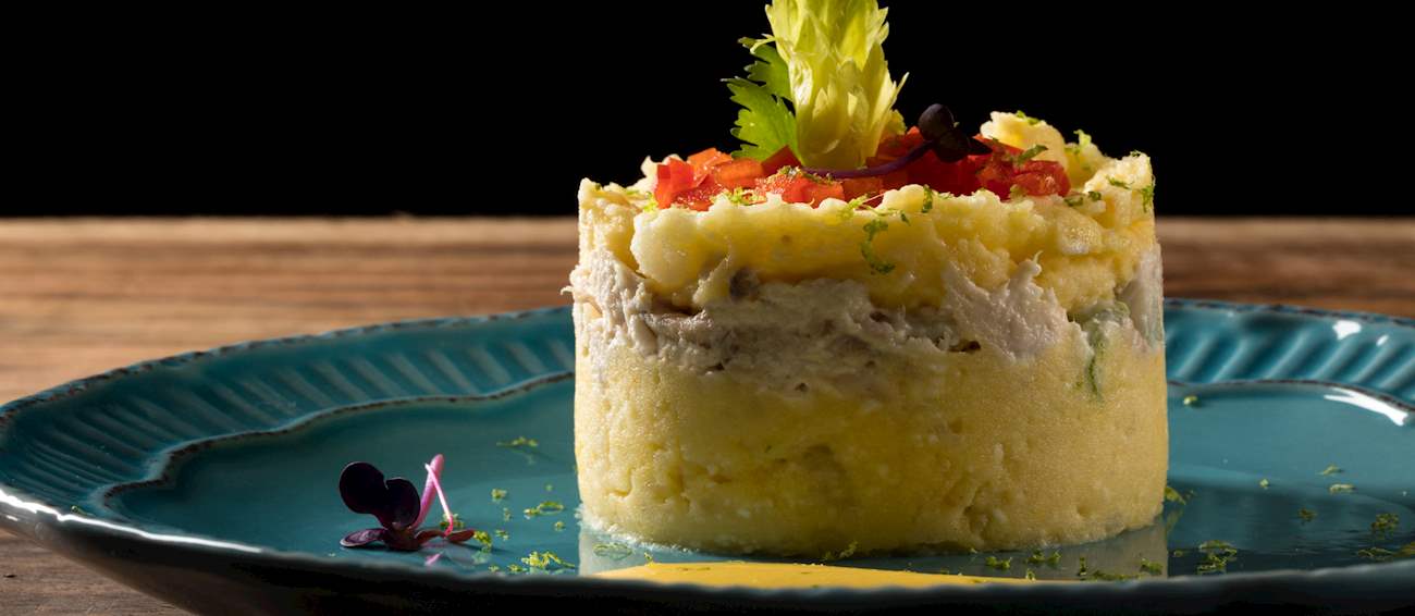 Causa Rellena Traditional Appetizer From Peru