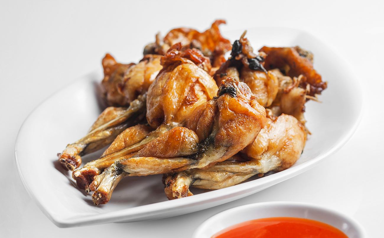 Fried Frog Legs | Traditional Frog Dish From New Orleans, United States ...