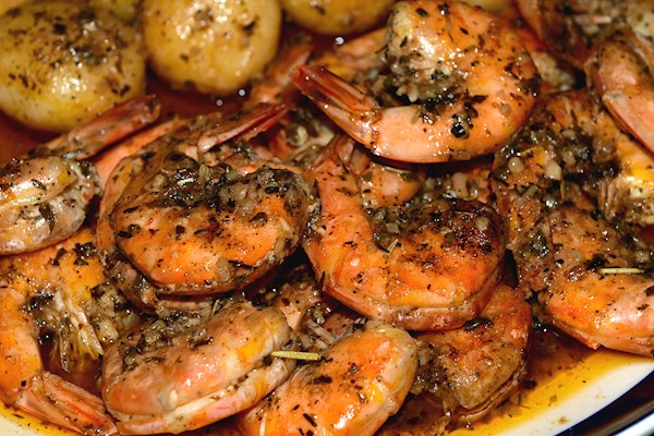 what to eat with new orleans bbq shrimp