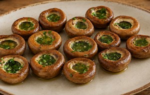 Champiñones a la plancha